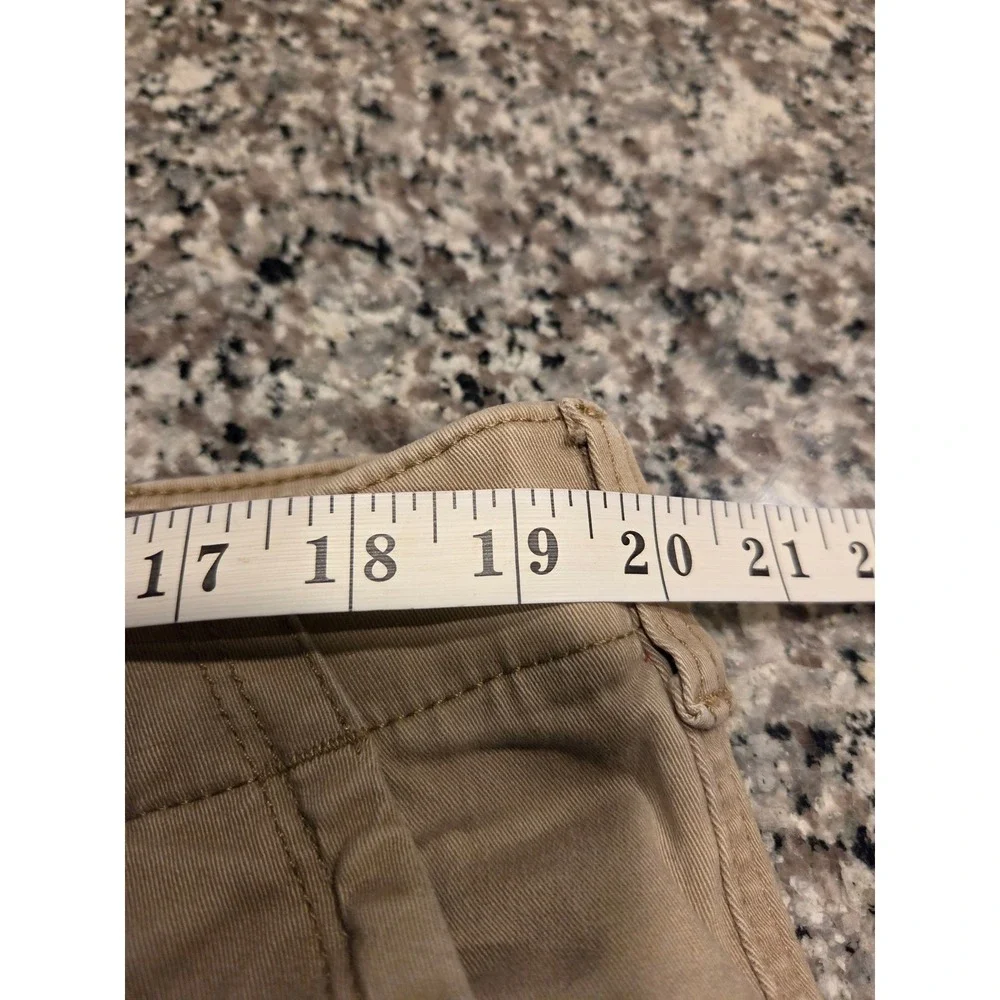 Sonoma Cargo Shorts Mens 40 Khaki Tan Flexwear Stretch Cotton Utility Pocket